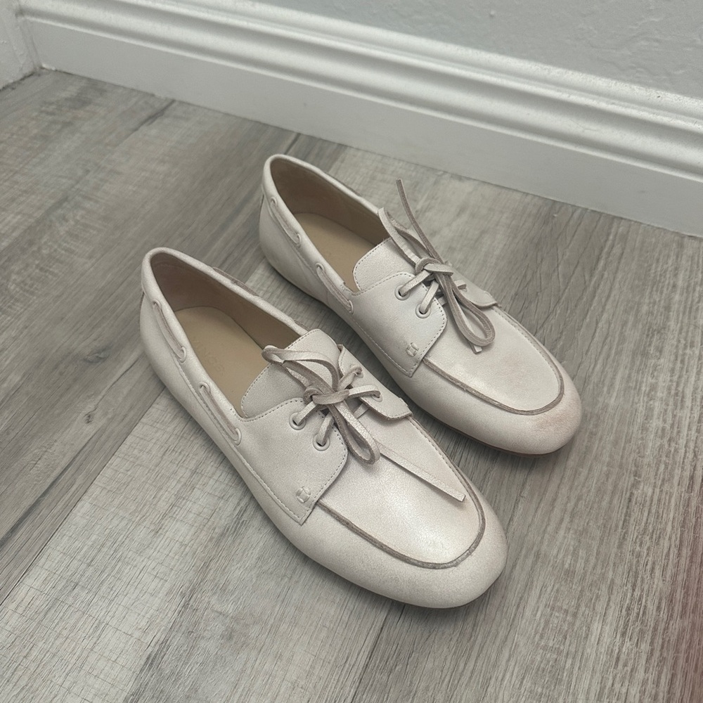 Vince Cream Marin Loafers
